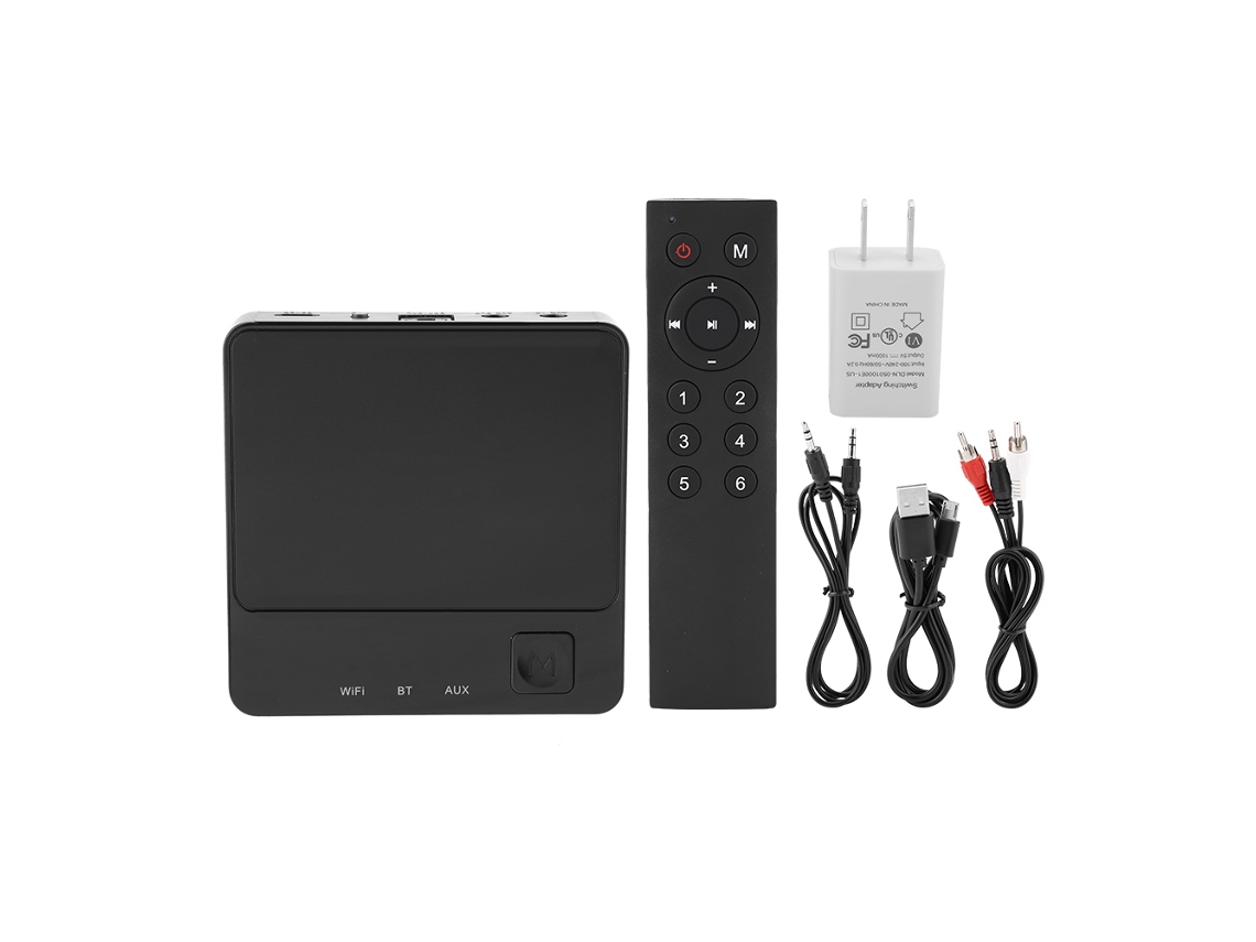 Receptor Wi-Fi y Bluetooth para transmisión de audio sin pérdidas EOOCOO
