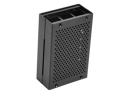 Omni-caja Protectora De Aleación De Aluminio Para Raspberry Pi 4 Con Disipación De Calor Negro Set 2