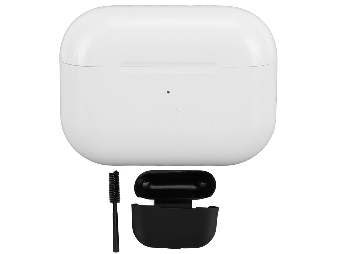 Estuche De Carga Inalámbrica De 660 Mah Para Auriculares Ios Pro De Segunda Generación Con Botón De Sincronización Bluetooth.