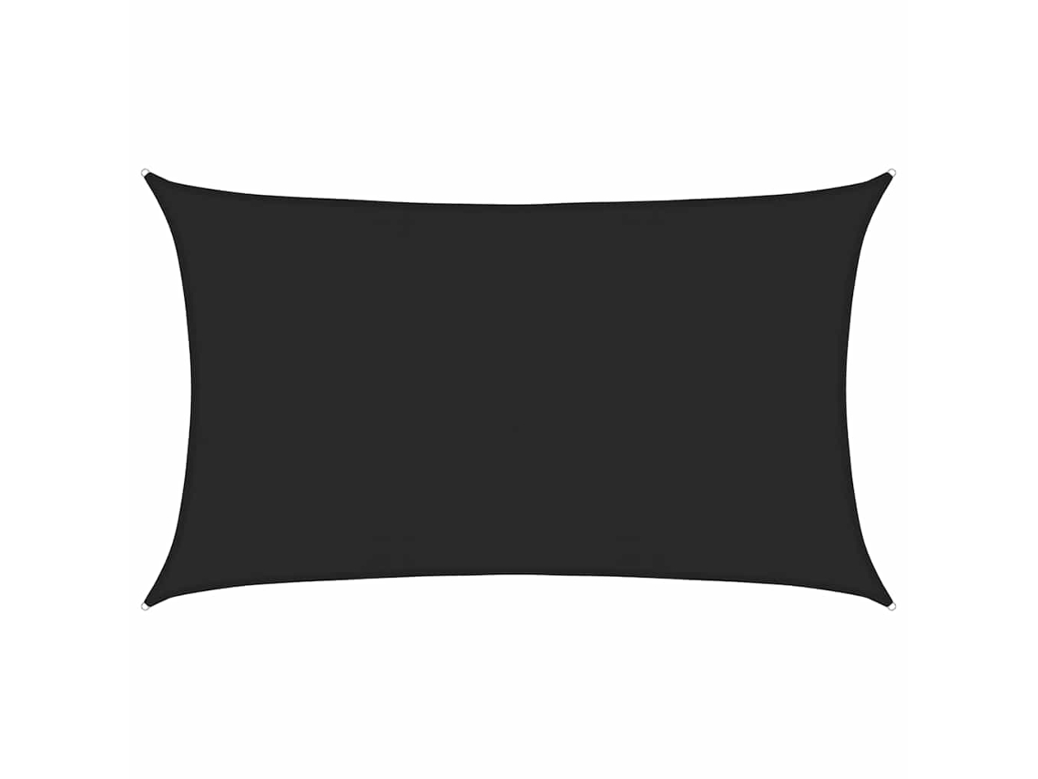 Maison Exclusive - Toldo De Vela Negro Hdpe 160 G/m² 5x8 M