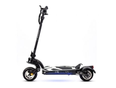 Patinete Eléctrico SMARTGYRO Raptor Certificado/ Motor 1000W/ Ruedas 10/ 25Km/H /Autonomía 70Km/ Negro