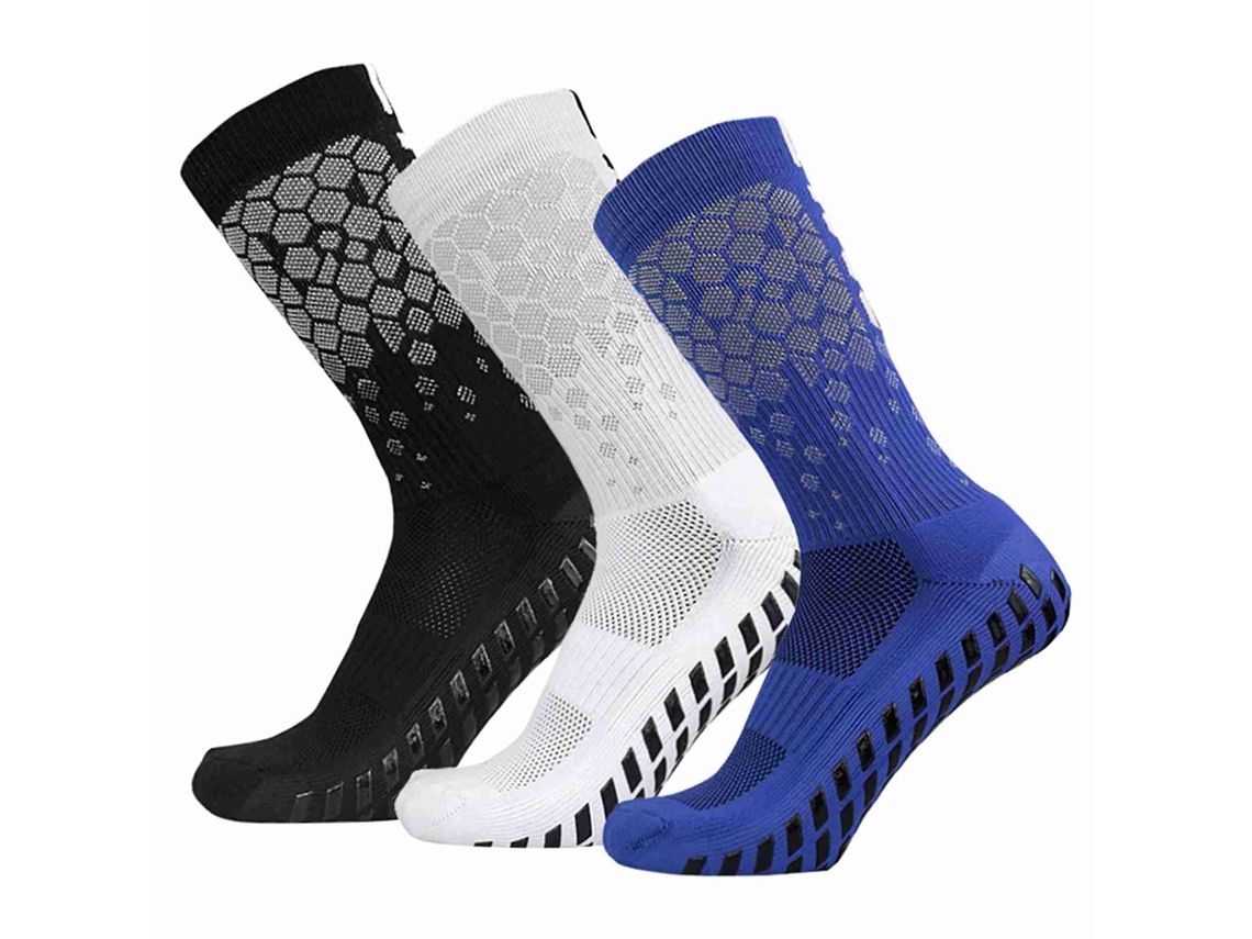 3 Pares De Calcetines Antideslizantes Para Fútbol, Baloncesto, Yoga, Correr Y Atletismo.
