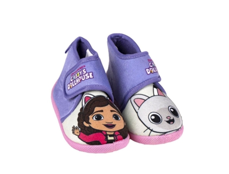 Gabby´s Dollhouse Pantuflas Moradas EU 21 Niña CERDA GROUP