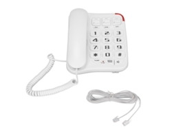 Teléfono Fijo Con Botones Grandes Y Sonido Amplificado Para Personas Mayores - Hogar/oficina