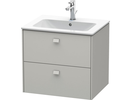 Mueble bajo lavabo DURAVIT Brioso de pared 62,0 x 47,9 cm con 2 cajones incl. hueco para sifón y delantal para lavabo ME by Starck 233663