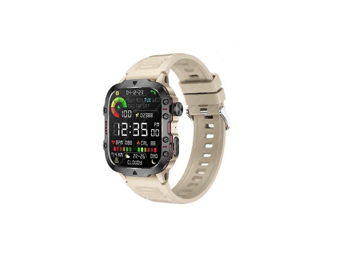 Reloj inteligente deportivo Ly Ebike resistente al agua con llamadas Bluetooth y monitorización de frecuencia cardíaca para hombres y mujeres.