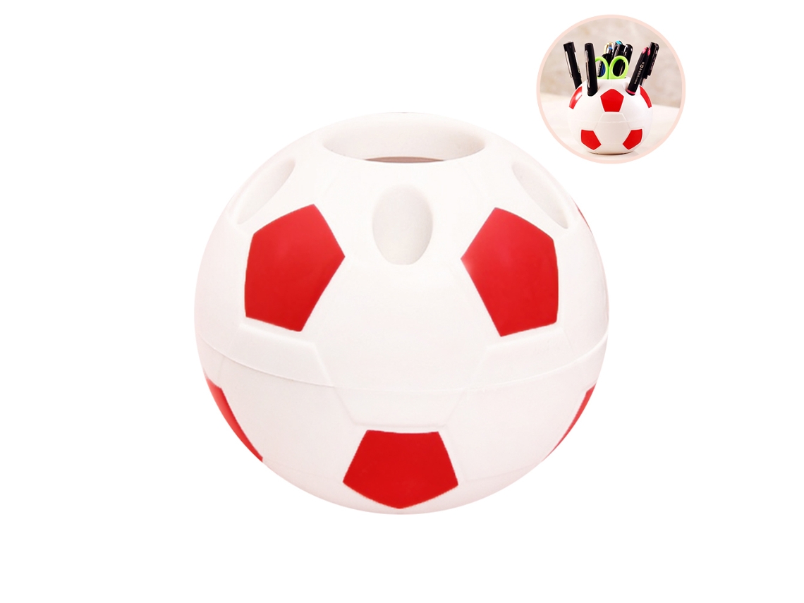 Portalápices Multifuncional Con Forma De Balón De Fútbol, Portacepillos De Dientes, Organizador Para La Escuela Y La Oficina, Regalo Para Niños.
