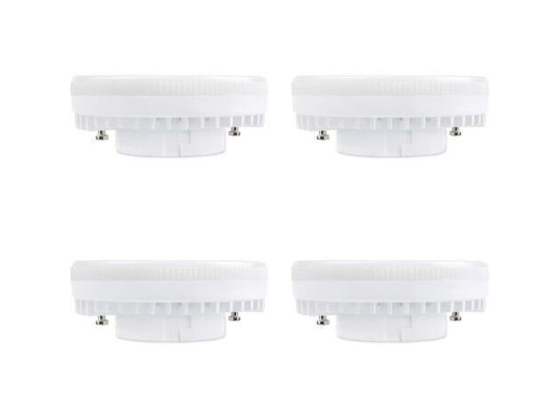 Bombilla Led Gx53 De 9 W, Blanco Neutro 4000 K, 900 Lúmenes, Ángulo De Haz De 12°.