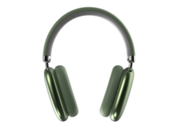 Auriculares Bluetooth Con Batería De 24 Horas De Duración Y Sonido Hi-fi Ajustable Para Iphone, Android Y Samsung (verde) Facpoet