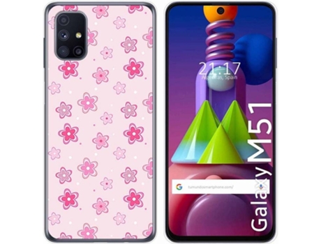 Carcasa Samsung Galaxy M51 TUMUNDOSMARTPHONE Flores Multicolor