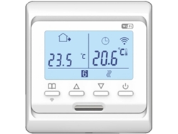 Termostato Lcd De 16 Pulgadas Para Calefacción Por Suelo Radiante Con Control Digital De La