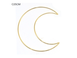 Colgante atrapasueños, Navidad, Oro, Luna, Corazón, Estrella, Hecho a mano
