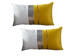 2 Fundas De Almohada De Bronceado Para El Hogar, Terciopelo Suave Y Cálido