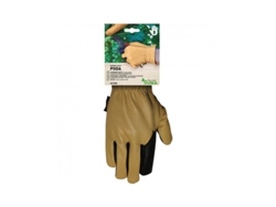 Guante Jardinería Hidrófugo Cuero Flor Talla 8 JUBA