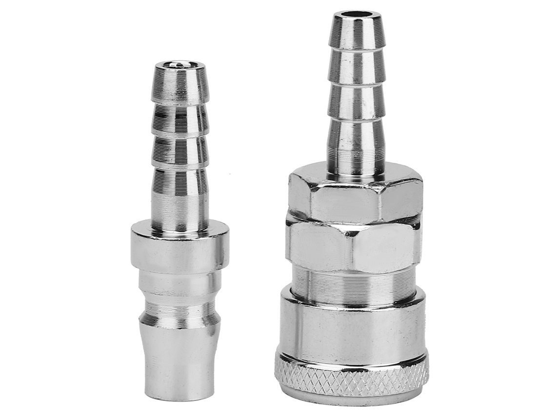 20 Conectores Rápidos Galvanizados Para Mangueras Neumáticas De Compresores De Aire.