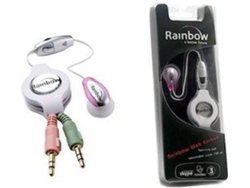 Auriculares con Cable RAINBOW 9310P (In Ear - Micrófono - Rosa)