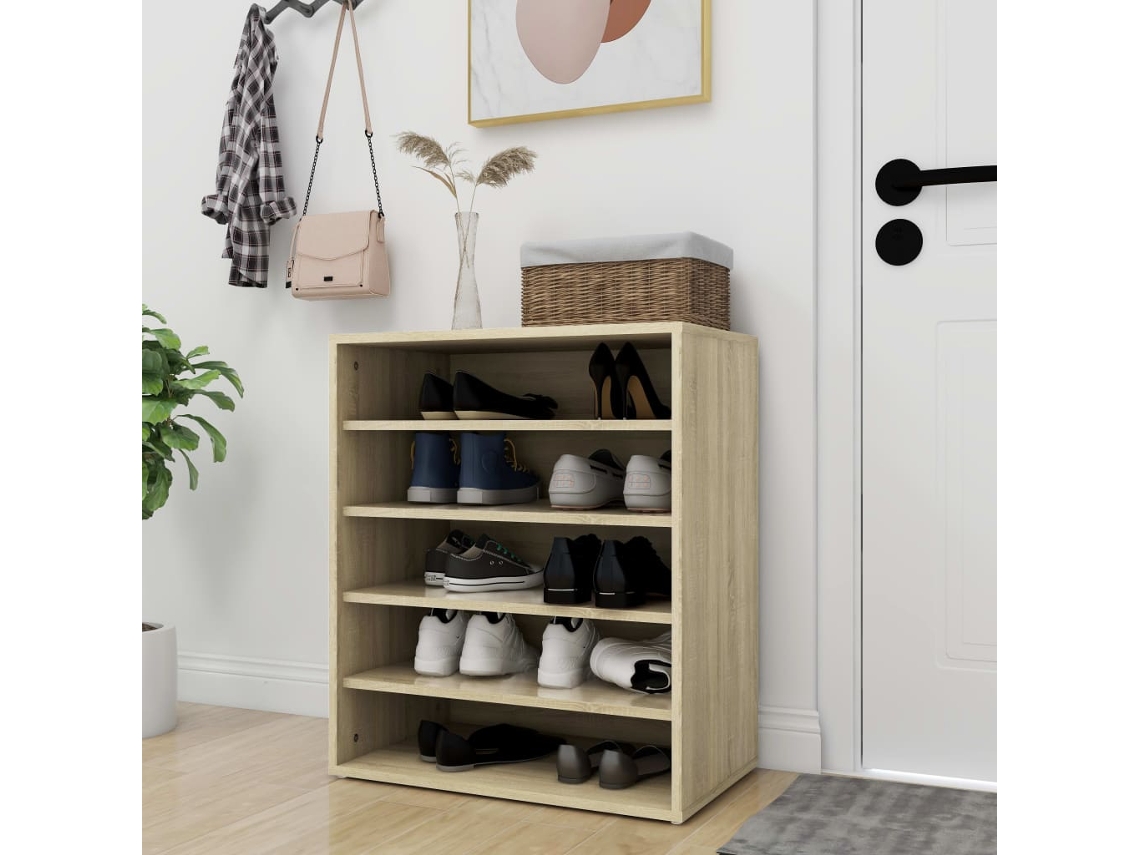 Zapatero LOVELY HOME en Contrachapado Roble Sonoma (60X35X70 cm)