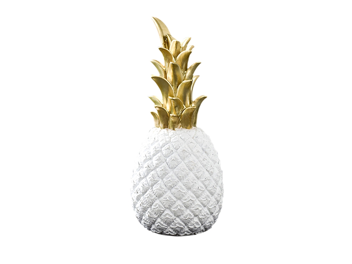 Decoración de resina de piña (para decorar habitaciones, adornar muebles)