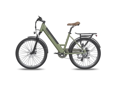 FAFreees F26 Pro Bicicleta eléctrica 14.5Ah Motor 250W Batería 36V14.5Ah Alcance 110Km Freno de disco mecánico Verde