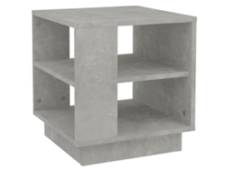 Mesa de centro de madera procesada, gris cemento, MAISON EXCLUSIVE (40x40x43 cm)