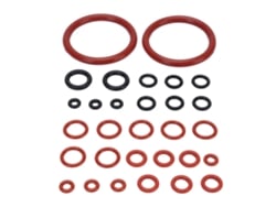 Kit De Juntas Tóricas De Silicona Para Cafeteras, Juntas, Sellador, 30 Unidades, Negro/rojo, Resistente Al Calor.