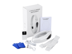 Dispositivo de adelgazamiento facial con microcorriente Ems con control remoto Siurn blanco