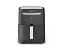 Easy Fry & Grill XXL EZ801810 freidora Doble 6,5 L Independiente Freidora de aire caliente Negro, Acero inoxidable MOULINEX