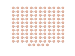 125 Botones De Oro Rosa Para Pantalones, Tornillos De Aluminio En Forma De Corazón De 17 Mm Para Camisas Y Mochilas.
