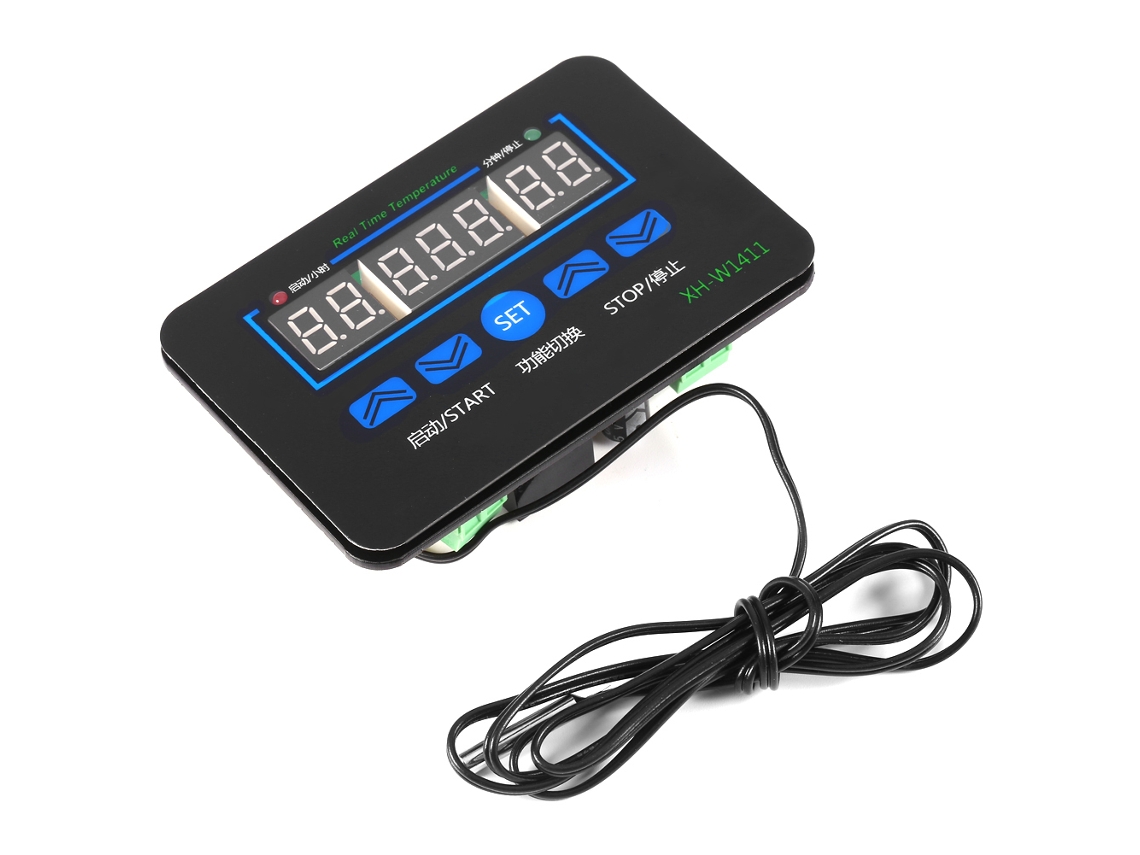 Controlador de temperatura digital LED de 12 V CC