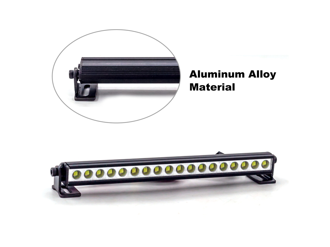 Lámpara De Techo Led Para Coche Rc 1/10 1/8, Coche De Drift, Coche Todoterreno, 146 Mm