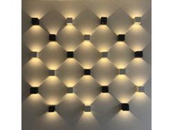 Aplique De Pared Led Cúbico Ajustable, Resistente Al Agua Ip65, Moderno, Para Baño, Jardín Y Balcón.