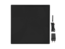 Reloj Digital Led 16x16 Pixels Pantalla Programable Arte Multifuncional Enchufe Eu Ac100-240v