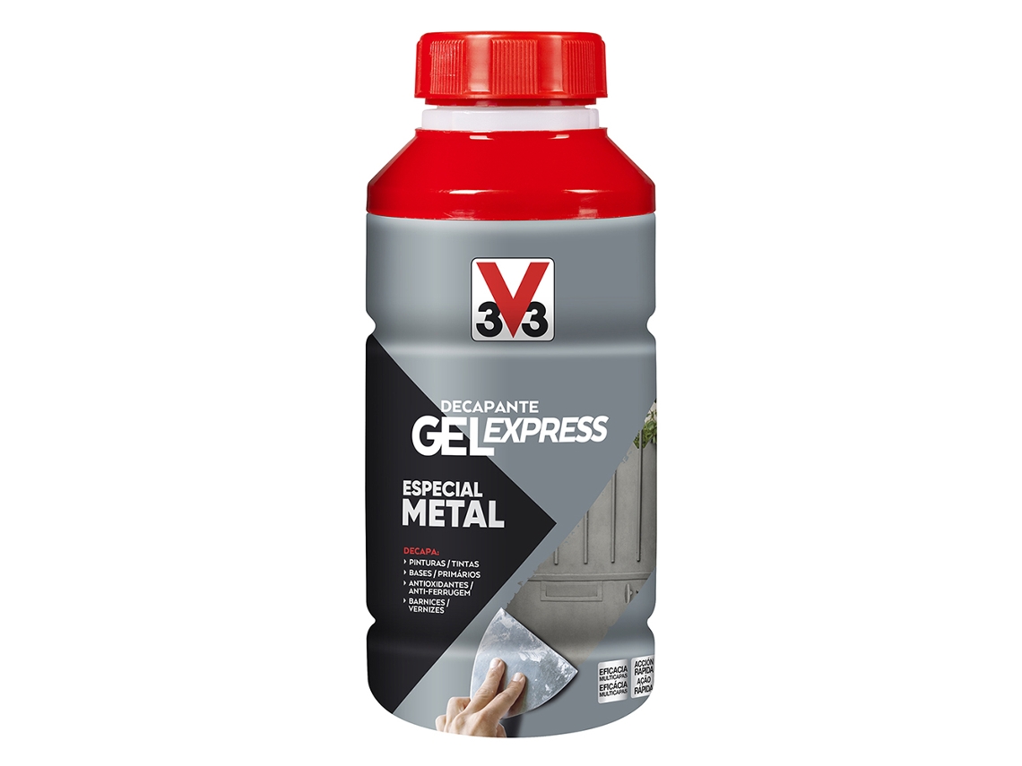 Decapante Pintura Gel Express Metal V33