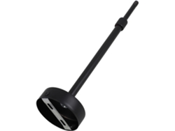 Poste Telescópico De Hierro Negro Para Lámpara Colgante Multifuncional, Longitud Ajustable, Para