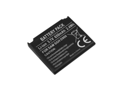 Batería de iones de litio Samsung SGH D900 (3,7 V, 650 mAh, 2,4 Wh, AB503442CECSTD)