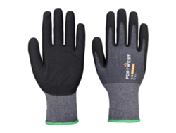 Guante De Nitrilo Sg Grip15 Eco - Paquete De 12 Gris Negro / S