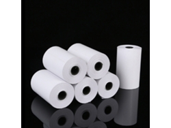 Rolo De Papel Térmico 57*25mm Para Impressora Portátil Mini Fotográfica, 5 Rolos Para Notas De Questões Erradas