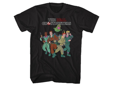 Camiseta ROCKINSTONE Cast Real Ghostbusters (S)