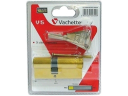 Cilindro De Cerradura Vachette Europeo 30x40 Mm 5 Pinos 3 Llaves Incluidas