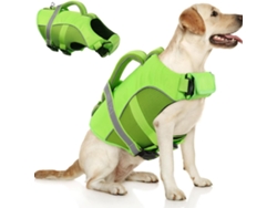 Chaleco salvavidas náutico para perros, talla XL, corte ancho, para deportes acuáticos.