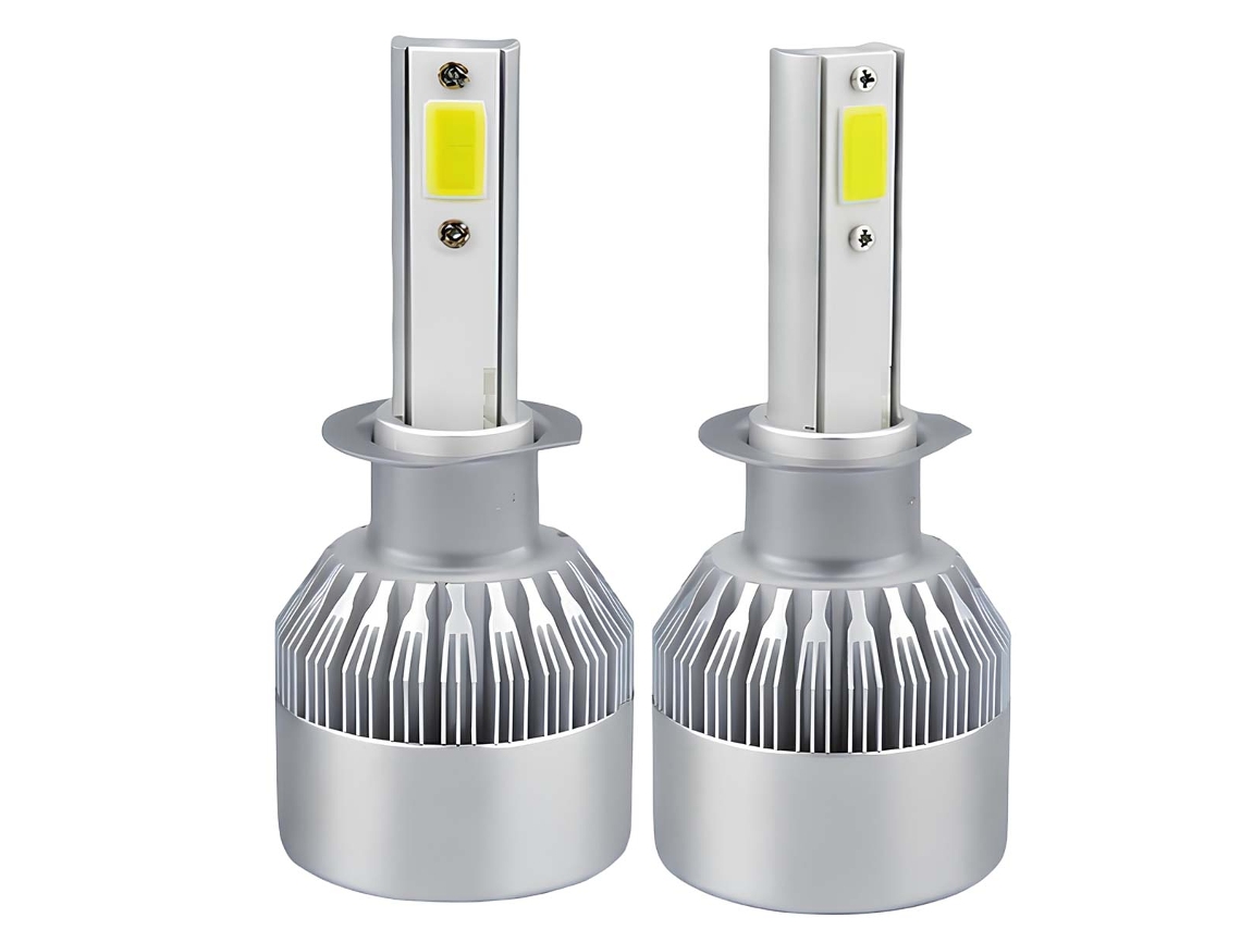 Lote De 2 Bombillas Led De Coche H11 30w 6000k 3600lm Con Disipación Térmica