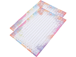Calendario de pared anual grande 2026, juego de 2 piezas, calendario/planificador mensual de papel, calendario de pared Gokoco