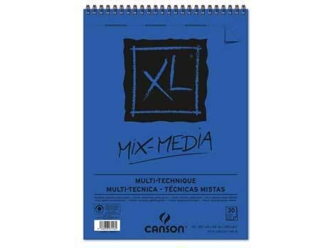 Bloc de Dibujo CANSON Espiral Canson XL Mix Media (A3)