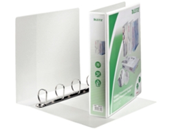 Carpeta de Presentación LEITZ Ancho Extra A4 Blanca 4 Anillos en D