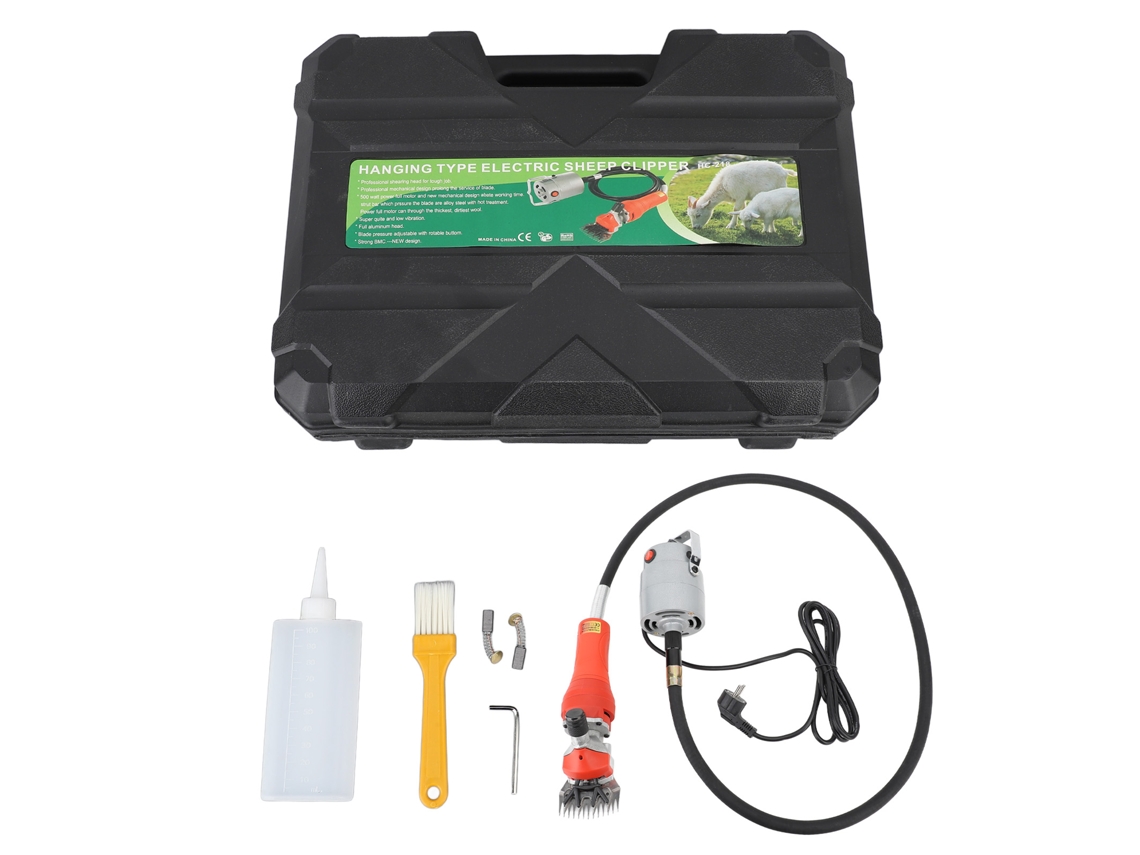 Tijeras eléctricas para ovejas de 450 W y 2800 RPM, funcionamiento silencioso y eficiente, para ovejas, cabras y ganado vacuno. Enchufe UE 2.