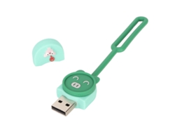 Usb2.0 Memoria Usb De Dibujos Animados Piggy 32g Intercambio En Caliente Plug And Play Ultra Estable Portátil