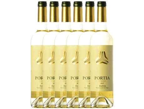 Vino PORTIA Portia Verdejo Rueda Joven (0.75 L - 6 unidades)