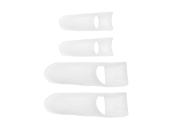 4 Separadores De Dedos De Silicona Para La Corrección Del Hallux Valgus Y Del Dedo Gordo Del Pie.