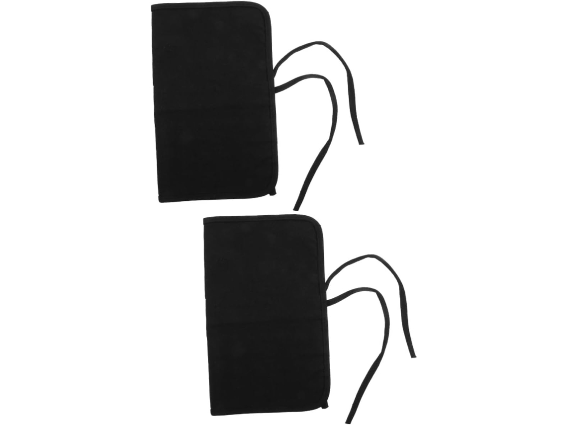 Juego De 2 Estuches Para Plumas Estilográficas, Organizador De Plumas, Soporte Para Pinceles, Estuche Enrollable Para Pinceles.