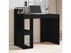 Escritorio | Mesa | Escritorio 103,5 x 56,5 x 94 cm, Derivados de madera, Negro
